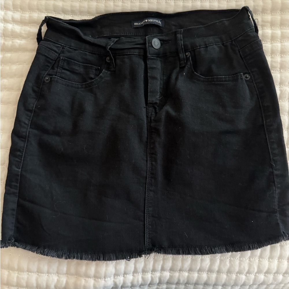 Brandy Melville black mini skirt, size small